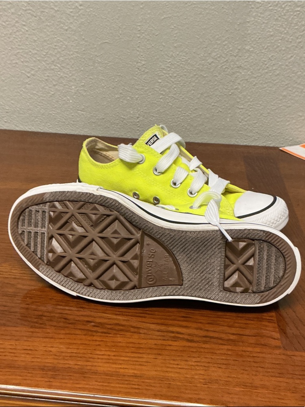 Converse Unisex CT All Star OX 170156F Yellow Casual Shoes Sneakers Size M 4 W6 - Picture 10 of 10